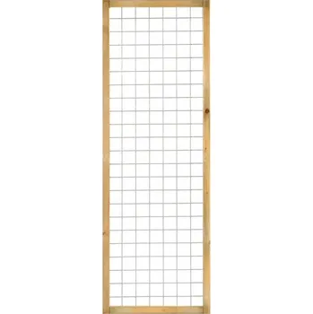 Opora na rostlinu Plotový dílec z kari sítě 180x60 (Kari síť v dřevěném rámu)