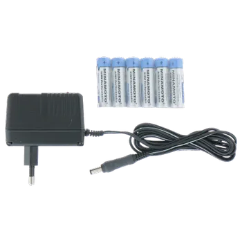 Revizní přístroj Metrel A 1083 - Napájecí adaptér + 6ks NiMH AA akumulátorů