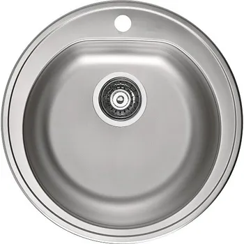 Nerezový dřez Dřez Form 30 DEK hl.185 sítkový odtok 3 1/2