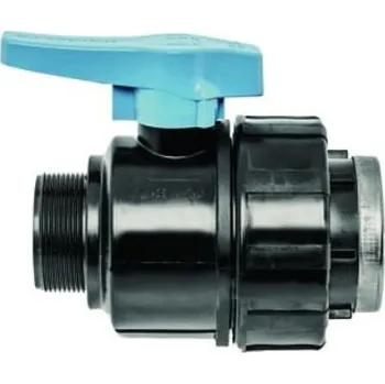 Vodovodní potrubí PE Uzavírací kohout 5/4" x 5/4" vnitřní/vnější závit - Polyetylen UNI1075005005