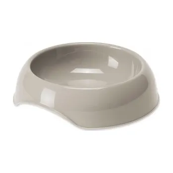 Miska pro psa Miska DOG FANTASY plastová šedá 700ml