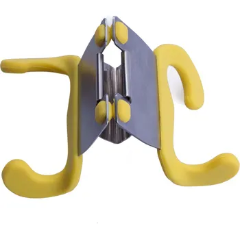 Stojan na mobilní telefon/tablet s klipem ŽABKA, kov, silikon