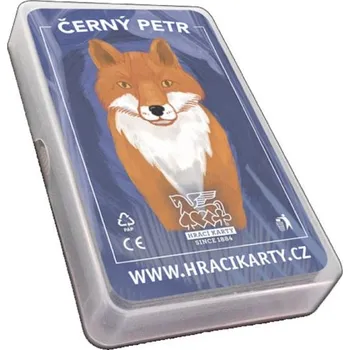 černý petr Hrací karty s.r.o. Černý Petr: Zvířátka - plastová krabička