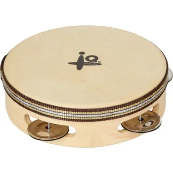 Tamburína IQ Plus 6" Natural Headed Tambourine