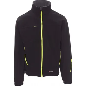 pracovní bunda Bunda Payper STORM Barva: Černá/ Žlutá Neon, Velikost: M