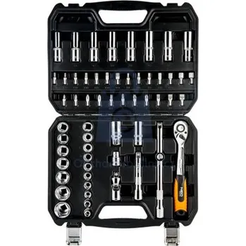 Gola sada Sada hlavic 1/2", 58 dílů, výrobce NEO tools sada 58 dílů, balení 1 ks