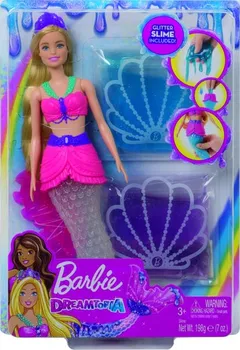 Panenka Mattel Barbie Mořská víla a třpytivý sliz