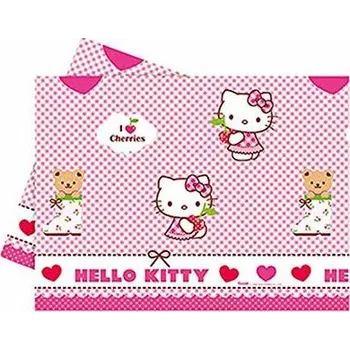 Jednorázový ubrus Hello Kitty plastový ubrus 120x180 cm