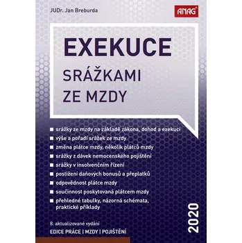 Kniha Exekuce srážkami ze mzdy 2020 - Jan Breburda (2020, brožovaná)