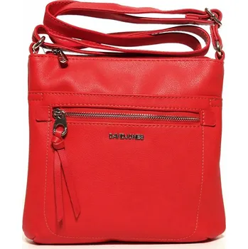 Kabelka Malá červená crossbody David Jones 6214-2