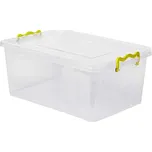 StrongBox - nádoba s víkem z transparentního plastu, objem 3 l