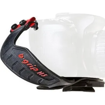 Popruh k fotoaparátu a kameře B-Grip HS+ Ergonomic Rubber Handstrap + RC destička pro B-GRIP