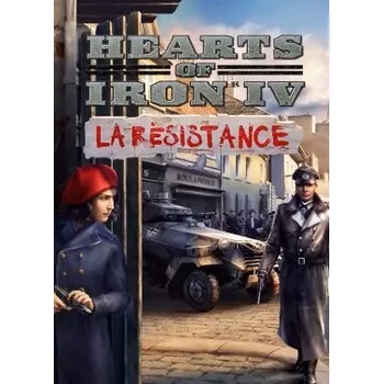Počítačová hra Hearts of Iron 4 - La Resistance PC