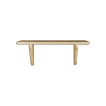 police ImportWorld Police Othello masiv v25 x š60 x h20 cm (Barva dřeva: Šedá)