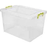 StrongBox - nádoba s víkem z transparentního plastu, objem 55 l
