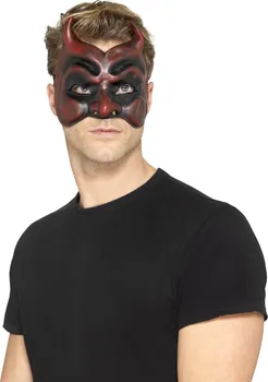 Karnevalová maska Smiffys Latexová čertovská maska