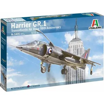 Plastikový model Italeri Harrier GR.1 Transatlantic Air Race 50th Anniversary 1:72