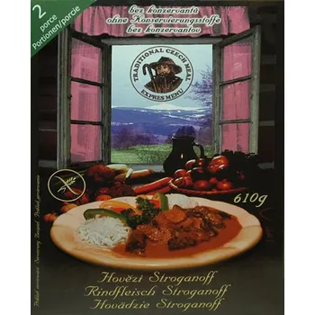 Hotové jídlo Ster.jídlo hovězí Stroganoff 2porce