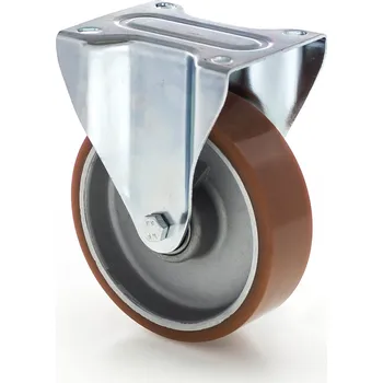 Pojezdové kolečko Strongo Kolečko s polyuretanovým běhounem 80 mm, pevné,150 kg