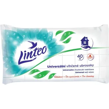 Linteo Satin Vlhčené ubrousky antibakteriální 40 ks