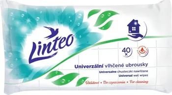 Hygienický ubrousek Linteo Satin Vlhčené ubrousky antibakteriální 40 ks