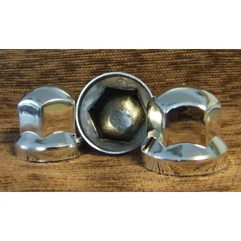 Poklice na kolo Kryt šroubů kol - chrom plast - 33'' dlouhé