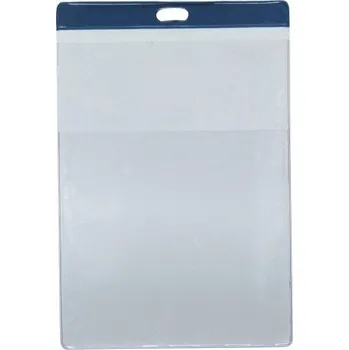 Závěsný obal na doklady - 2 kapsy - modré rozlišení