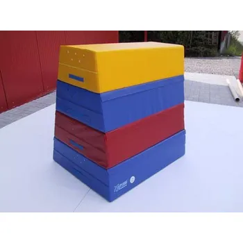 Pěnový válec BH Švédská bedna 120x120x45/90 cm, 4-dílná