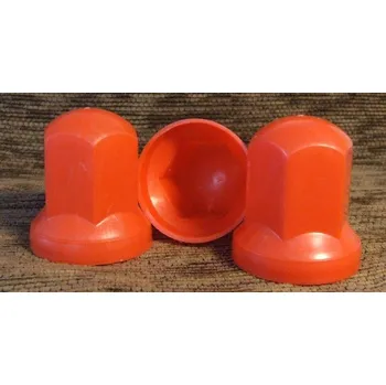 Poklice na kolo Kryt šroubů kol - červená - 33'' dlouhé