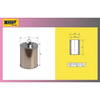 Hydraulický filtr filtr olejový řízení MAN TGA,Iveco