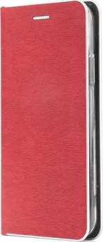 Pouzdro na mobilní telefon Forcell Luna Book pro Huawei P20 Lite červené