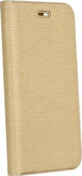 Pouzdro na mobilní telefon Forcell Luna Book pro Samsung Galaxy S10 Lite zlaté
