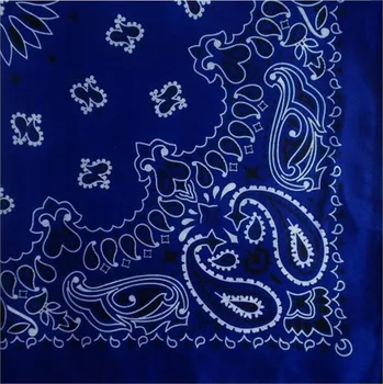 Blingstar Bandana šátek - Royal Blue II Modrá - 55 cm - B926