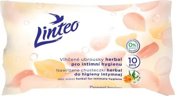 Hygienický ubrousek Linteo Satin Ubrousky pro intimní hygienu 10 ks