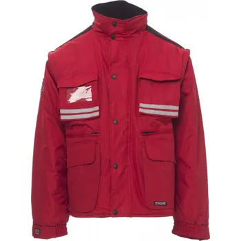 pracovní bunda Bunda Payper TORNADO Barva: Červená, Velikost: M