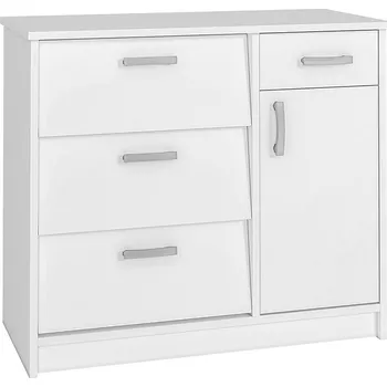 Botník Botník výklopný bílý 02