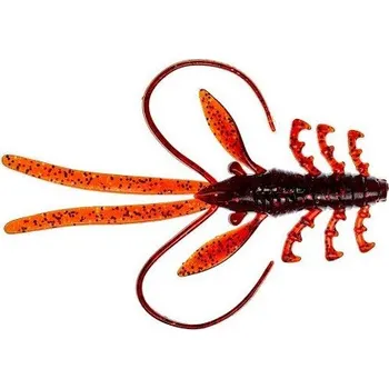 Umělá nástraha Gunki Gumová Nástraha Nymfa Naiad Brown Oil Red FLK 10cm / 5ks