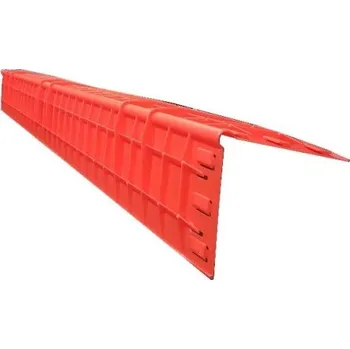 roh ochranný-plastový-120cm / 18/18cm - oranžový
