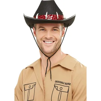 Karnevalový doplněk Smiffys Klobouk Krokodýl Dundee