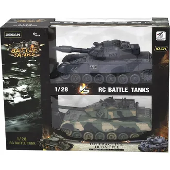RC model tanku Mac Toys Battke tanks 1:28