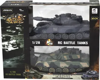 RC model tanku Mac Toys Battke tanks 1:28