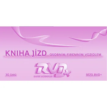 Kniha jízd firemním vozidlem - 30 listů