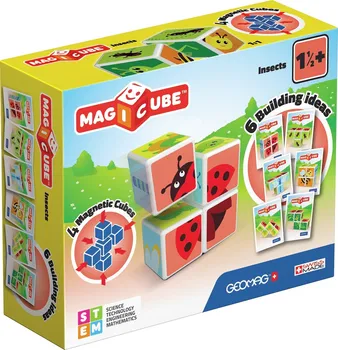 Stavebnice Geomag Geomag MagiCube Hmyz 6 dílků