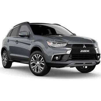 Nosič kol Příčníky Thule WingBar Edge Evo Black Mitsubishi ASX 2010-2022 s integrovanými podélníky