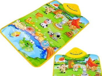 Hrací deka ISO-Dětská hrací podložka zvířecí farma