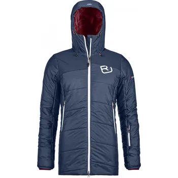 Dámská parka Recenze Ortovox Swisswool Verbier Parka W modrá L