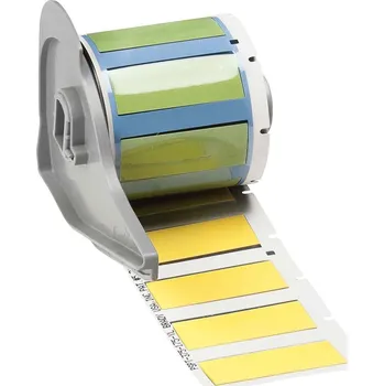 Brady M7-375-175-342-YL / 174615, PermaSleeve Wire Marker Sleeves, 44.83 mm x 16.40 mm