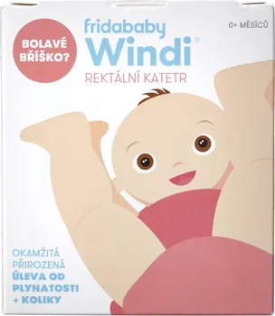 Odsávačka hlenu Fridababy Windi rektální katetr pro novorozence 1 x 10 ks