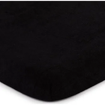 Prostěradlo 4Home froté prostěradlo černá, 180 x 200 cm
