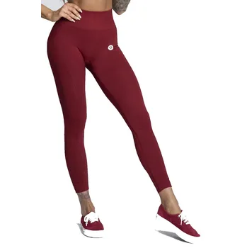 Dámské legíny Recenze Gym Glamour Seamless legíny bordó